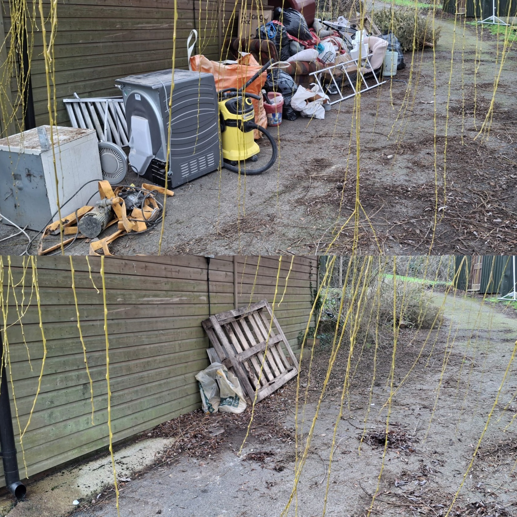Worcester rubbish removals outhouse clearance